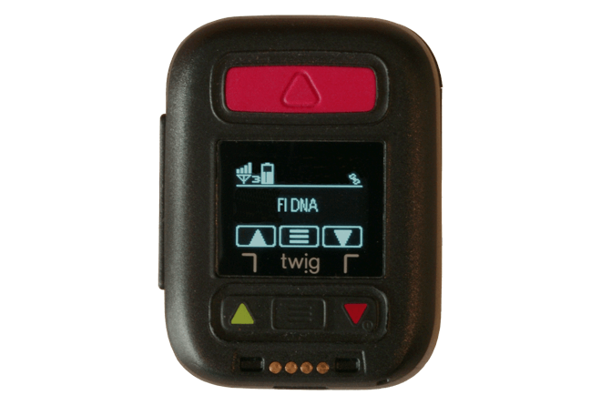 Twig Neo : PTI DATI 4G avec GPS, bouton SOS, alarme anti arrachement, perte de verticalité